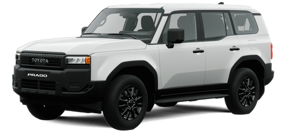 Toyota Land Cruiser Prado en Blanco perla Metalizado