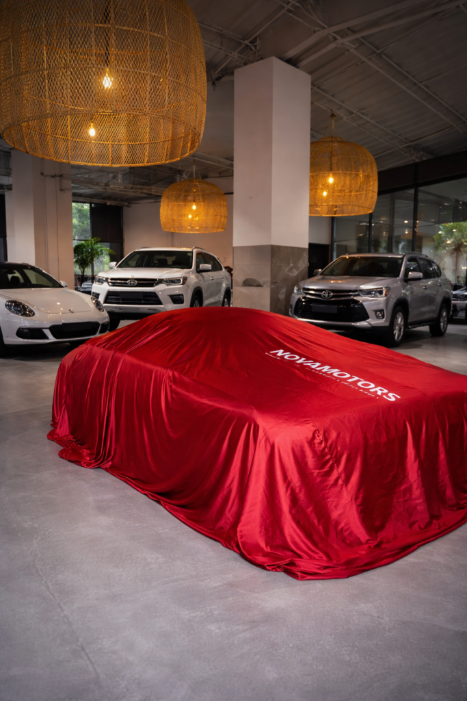 Vehículos usados en la vitrina de Novamotors
