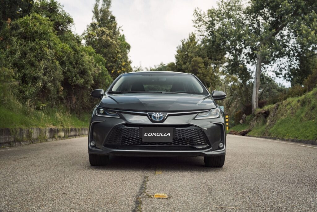 Exterior del Toyota Corolla Sedán