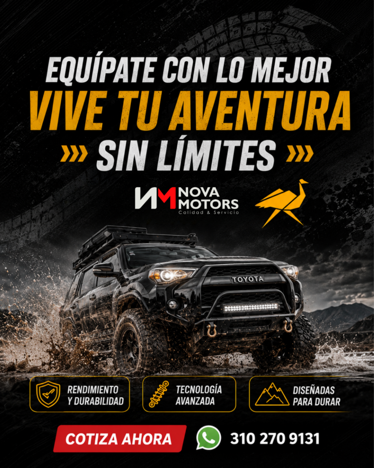 Equípate con lo mejor. Vive tu aventura sin límites.