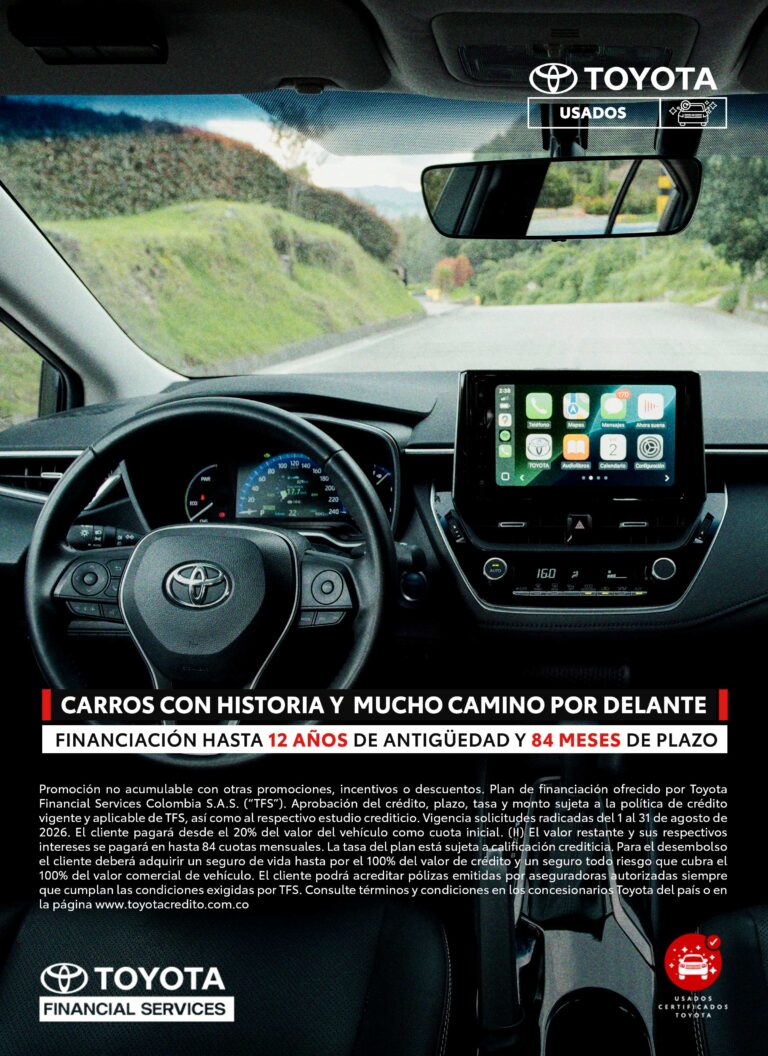 Usados certificados Toyota. Financiación hasta 12 años de antigüedad y 84 meses de plazo.