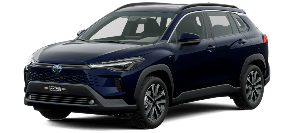 Toyota Corolla Cross Híbrido en Azul Oscuro Metálico