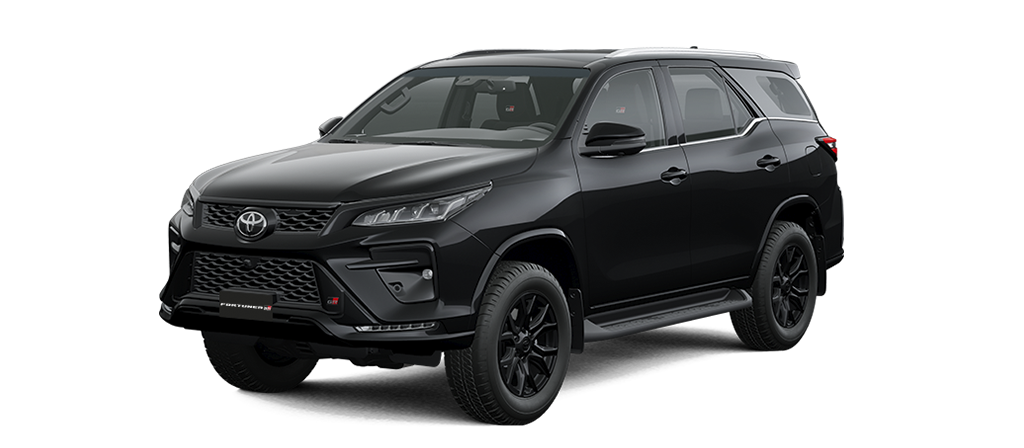 Toyota Fortuner GR-S 2.8 diésel 4x4 AT en Negro Mica