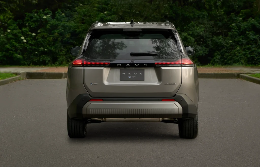 Toyota RAV4 vista trasera