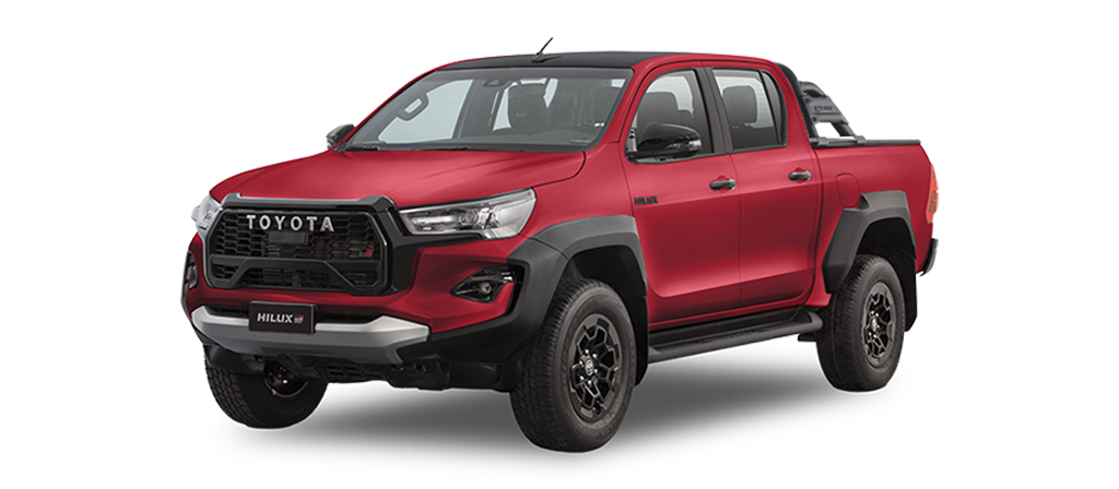 Toyota Hilux GR-S IV en Rojo Metalico