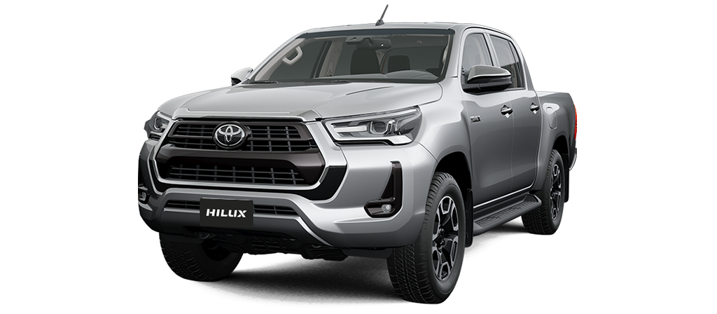 Toyota Hilux doble cabina SRX 2.8 diésel 4x4 en Plata Metálico