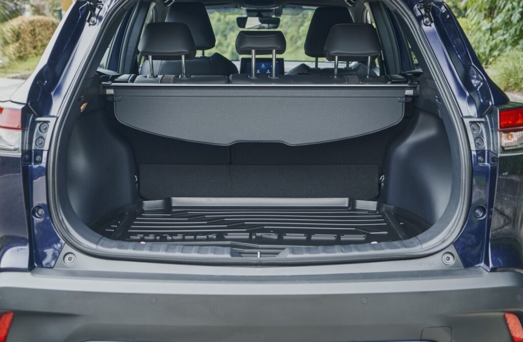 Interior del Toyota Corolla Cross