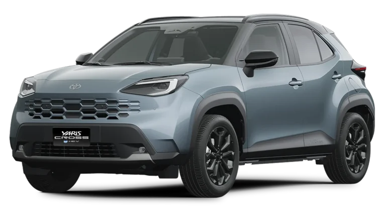 Toyota Yaris Cross XLS 1.5 HEV bi-tono en Gris Celeste con techo negro